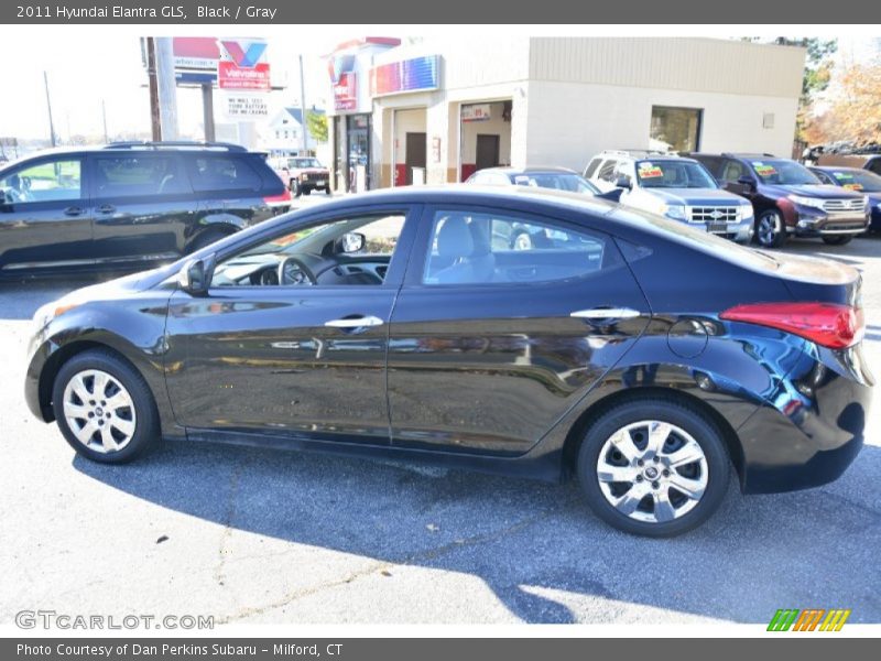 Black / Gray 2011 Hyundai Elantra GLS
