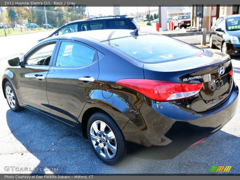 Black / Gray 2011 Hyundai Elantra GLS