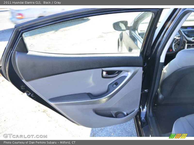 Black / Gray 2011 Hyundai Elantra GLS