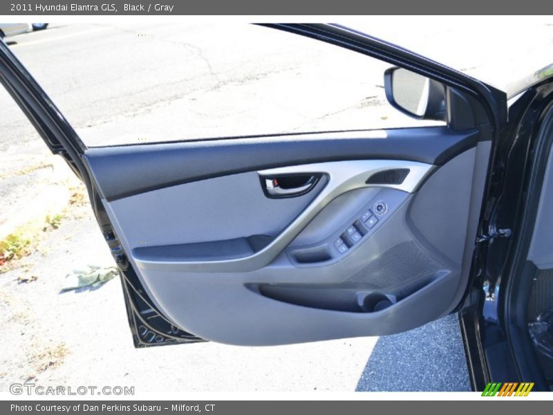 Black / Gray 2011 Hyundai Elantra GLS