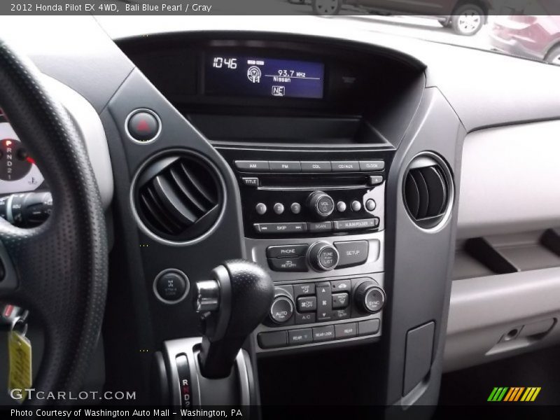 Bali Blue Pearl / Gray 2012 Honda Pilot EX 4WD
