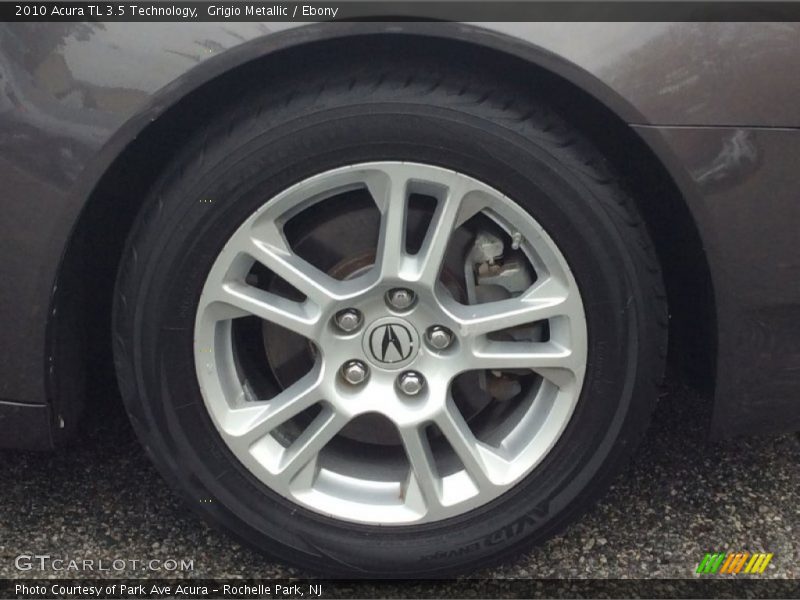 Grigio Metallic / Ebony 2010 Acura TL 3.5 Technology