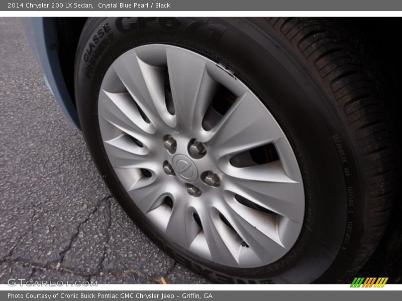 Crystal Blue Pearl / Black 2014 Chrysler 200 LX Sedan