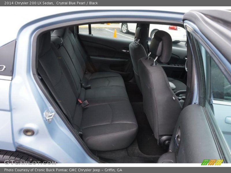 Crystal Blue Pearl / Black 2014 Chrysler 200 LX Sedan