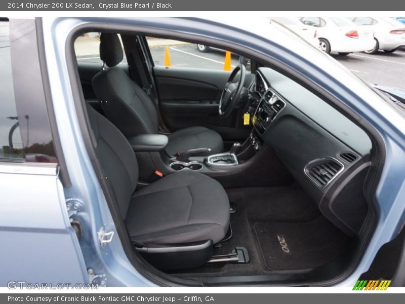 Crystal Blue Pearl / Black 2014 Chrysler 200 LX Sedan