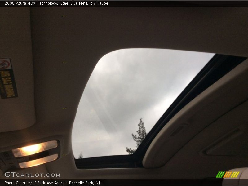 Steel Blue Metallic / Taupe 2008 Acura MDX Technology