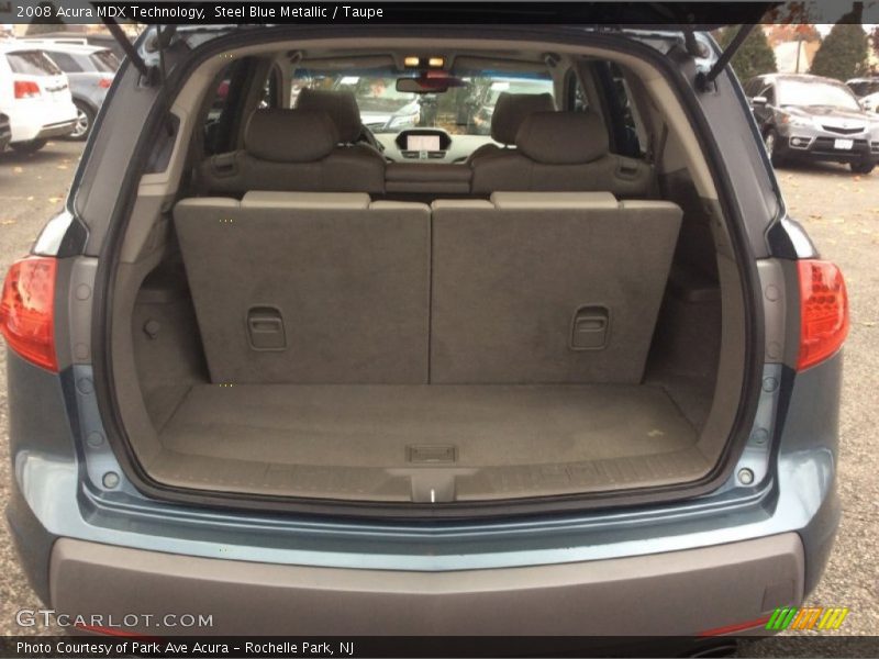 Steel Blue Metallic / Taupe 2008 Acura MDX Technology