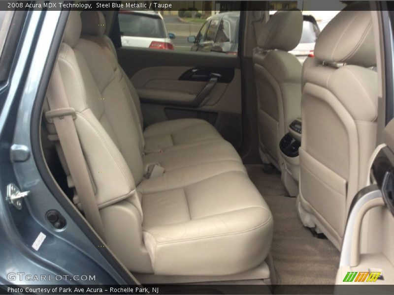 Steel Blue Metallic / Taupe 2008 Acura MDX Technology