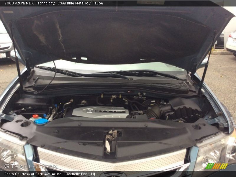 Steel Blue Metallic / Taupe 2008 Acura MDX Technology