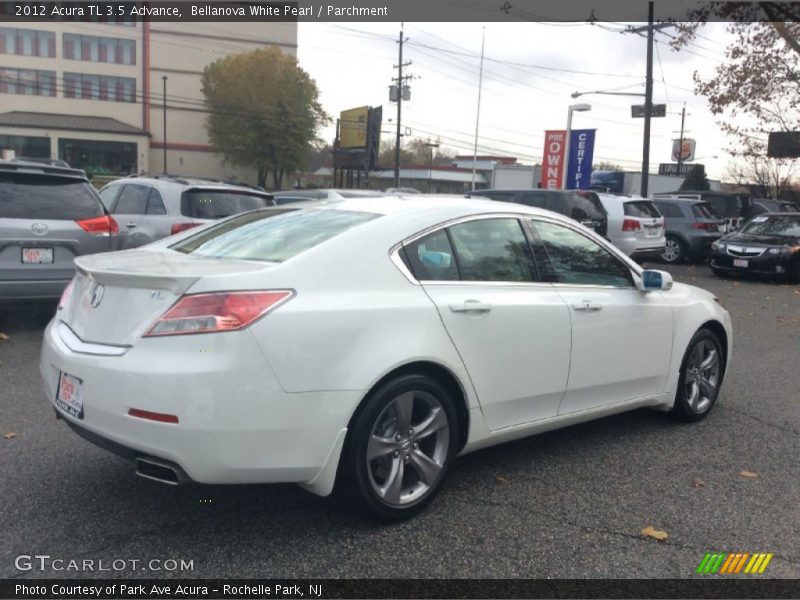 Bellanova White Pearl / Parchment 2012 Acura TL 3.5 Advance