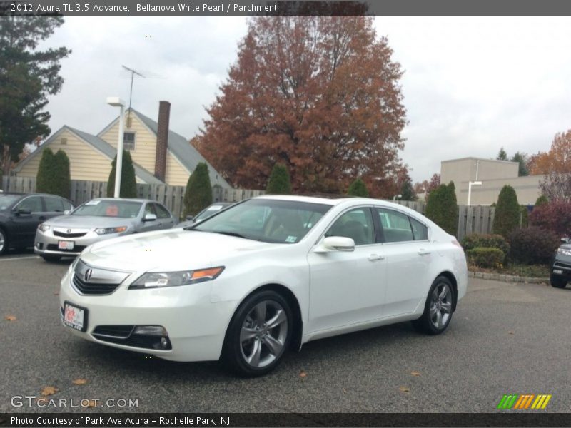 Bellanova White Pearl / Parchment 2012 Acura TL 3.5 Advance