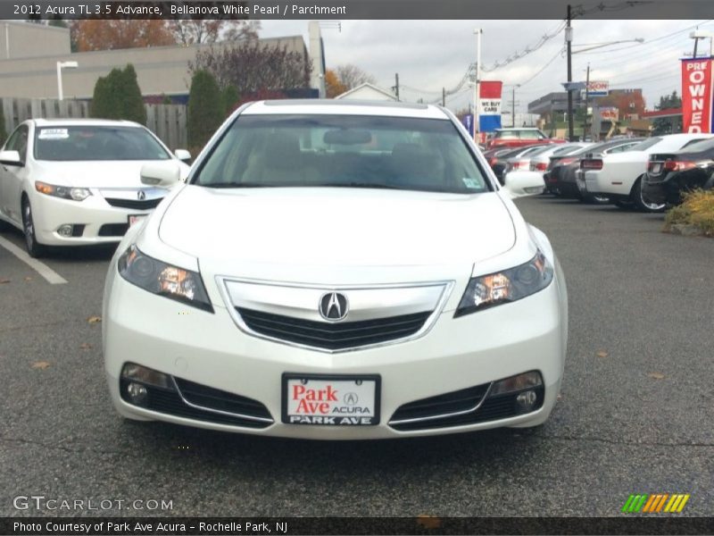 Bellanova White Pearl / Parchment 2012 Acura TL 3.5 Advance