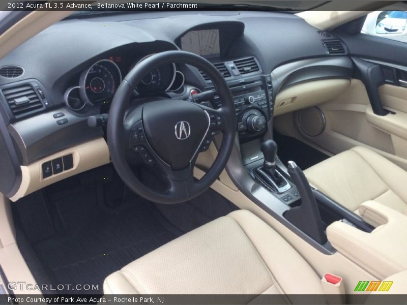Bellanova White Pearl / Parchment 2012 Acura TL 3.5 Advance