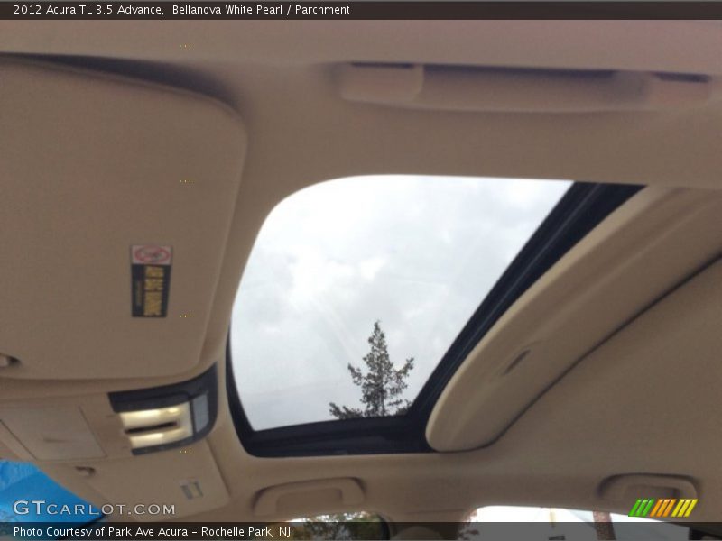 Bellanova White Pearl / Parchment 2012 Acura TL 3.5 Advance