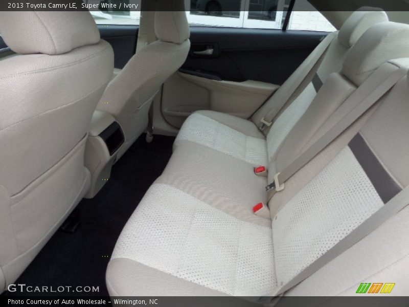 Super White / Ivory 2013 Toyota Camry LE