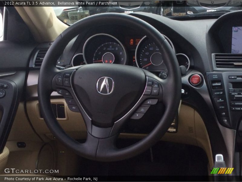 Bellanova White Pearl / Parchment 2012 Acura TL 3.5 Advance