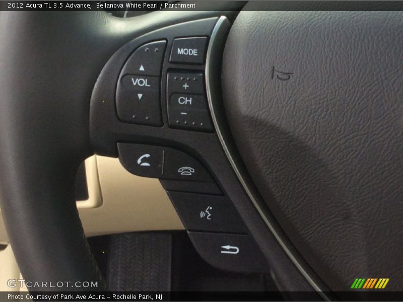 Bellanova White Pearl / Parchment 2012 Acura TL 3.5 Advance