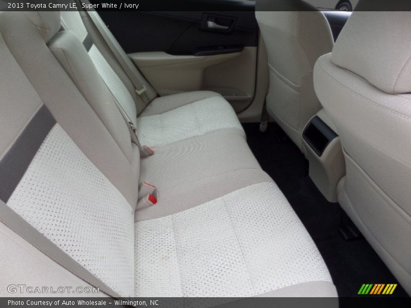Super White / Ivory 2013 Toyota Camry LE