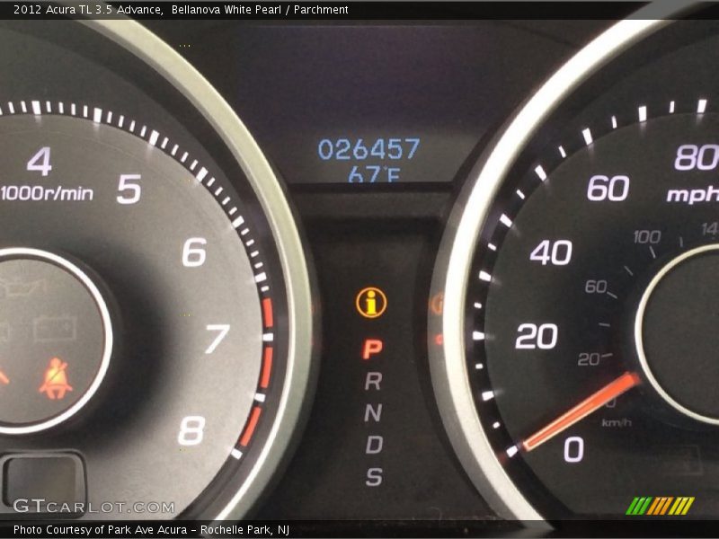 Bellanova White Pearl / Parchment 2012 Acura TL 3.5 Advance