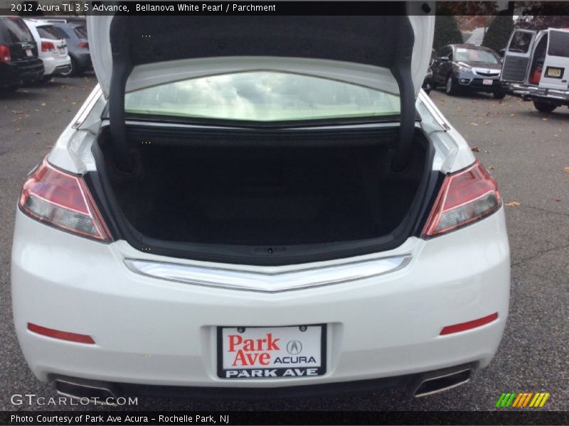 Bellanova White Pearl / Parchment 2012 Acura TL 3.5 Advance