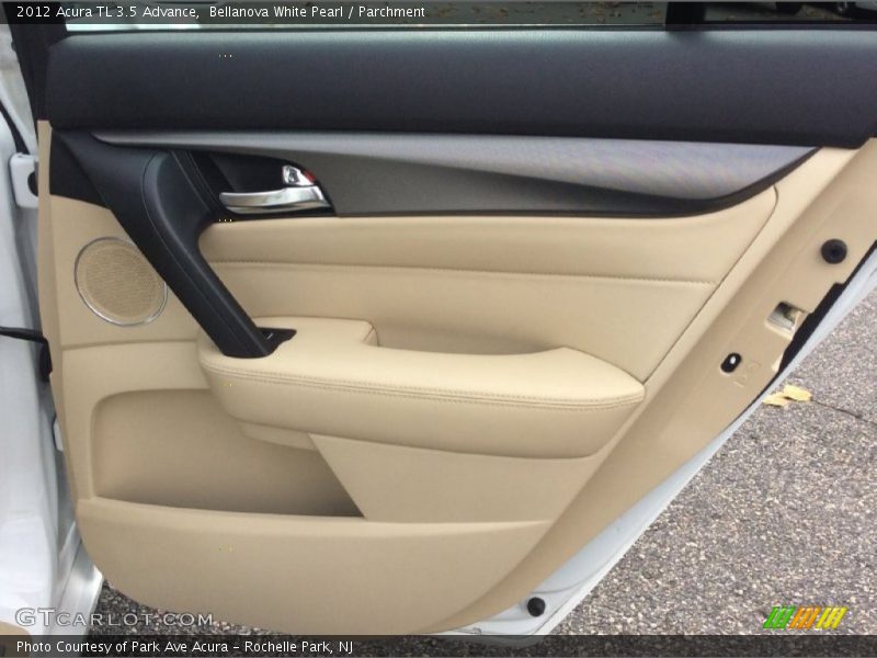 Bellanova White Pearl / Parchment 2012 Acura TL 3.5 Advance