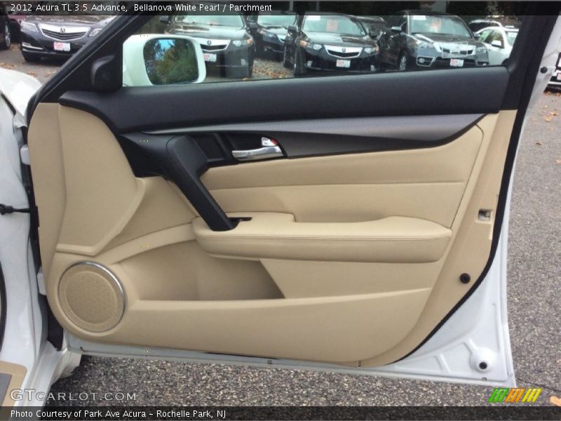 Bellanova White Pearl / Parchment 2012 Acura TL 3.5 Advance