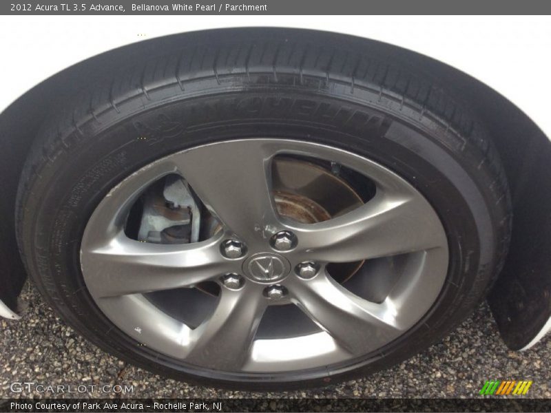 Bellanova White Pearl / Parchment 2012 Acura TL 3.5 Advance