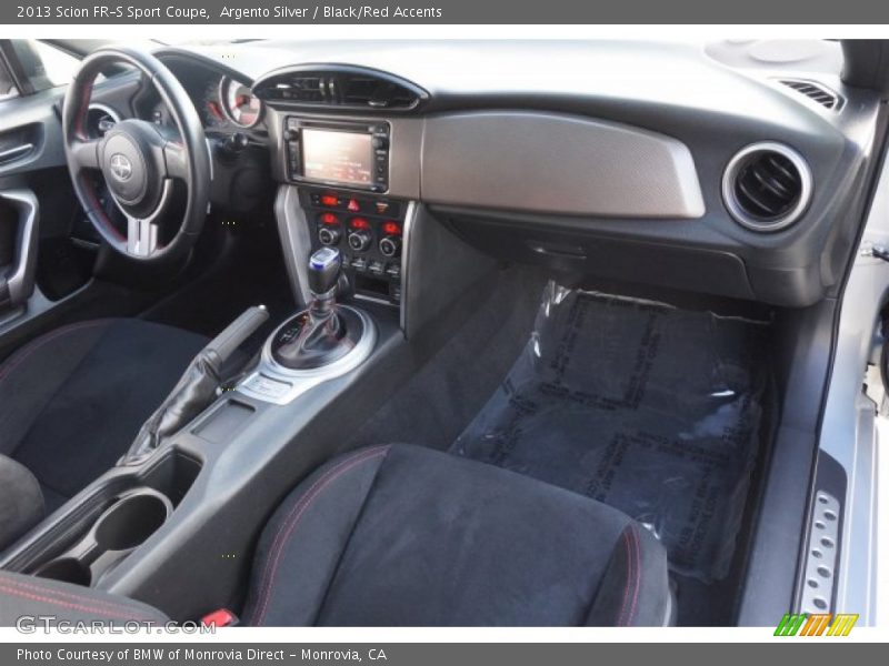 Argento Silver / Black/Red Accents 2013 Scion FR-S Sport Coupe