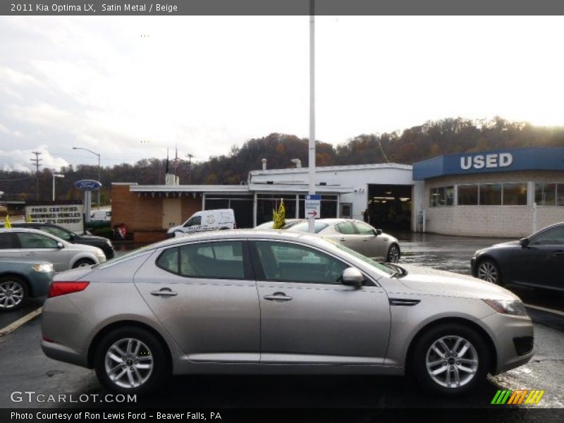 Satin Metal / Beige 2011 Kia Optima LX