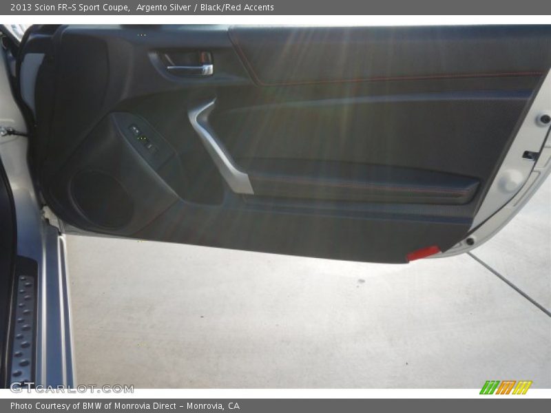 Argento Silver / Black/Red Accents 2013 Scion FR-S Sport Coupe