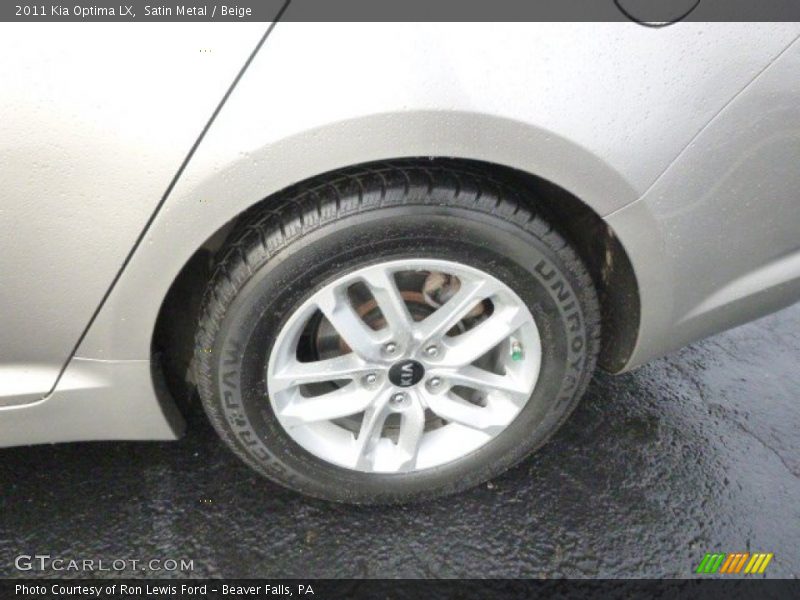 Satin Metal / Beige 2011 Kia Optima LX