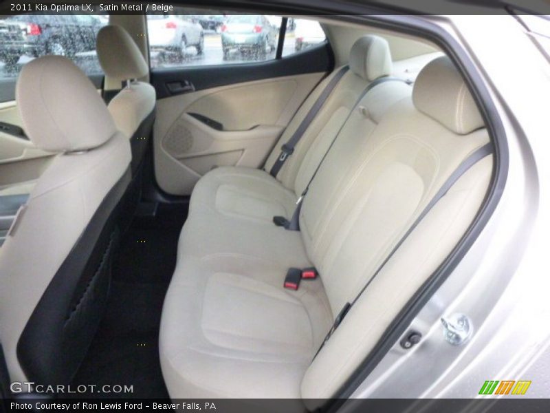 Satin Metal / Beige 2011 Kia Optima LX