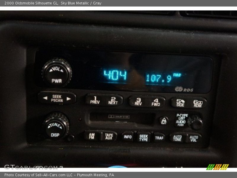 Sky Blue Metallic / Gray 2000 Oldsmobile Silhouette GL