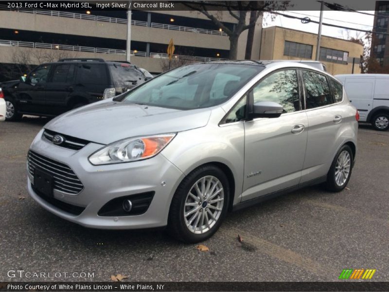 Ingot Silver / Charcoal Black 2013 Ford C-Max Hybrid SEL