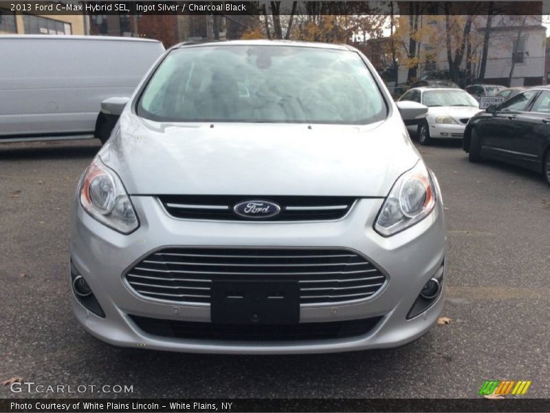 Ingot Silver / Charcoal Black 2013 Ford C-Max Hybrid SEL