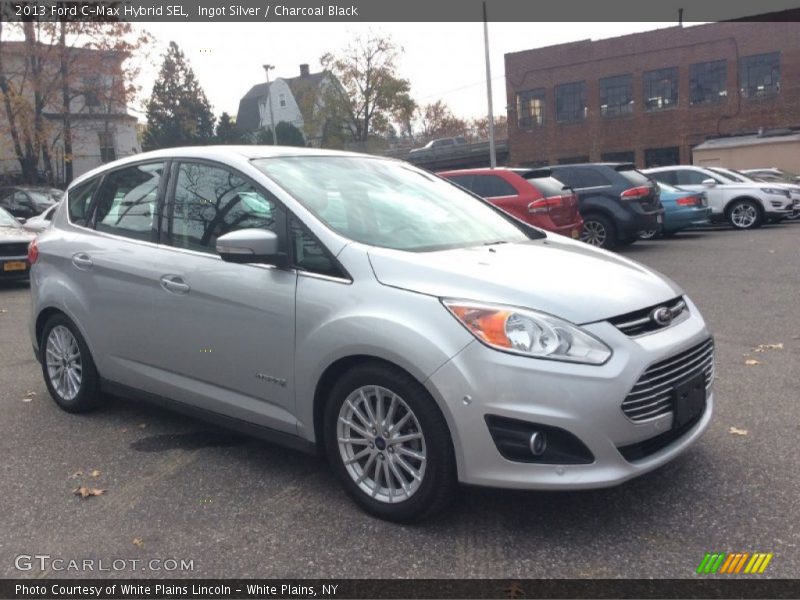 Ingot Silver / Charcoal Black 2013 Ford C-Max Hybrid SEL