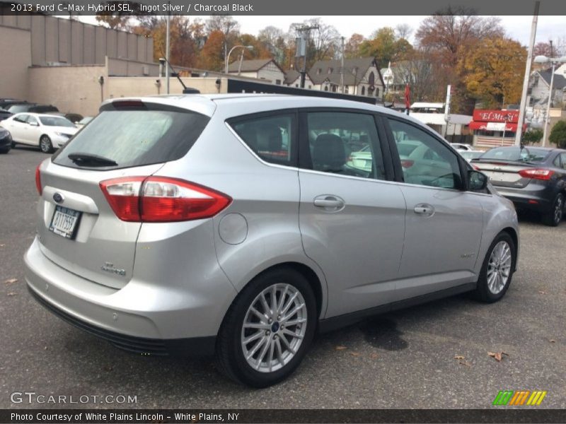 Ingot Silver / Charcoal Black 2013 Ford C-Max Hybrid SEL