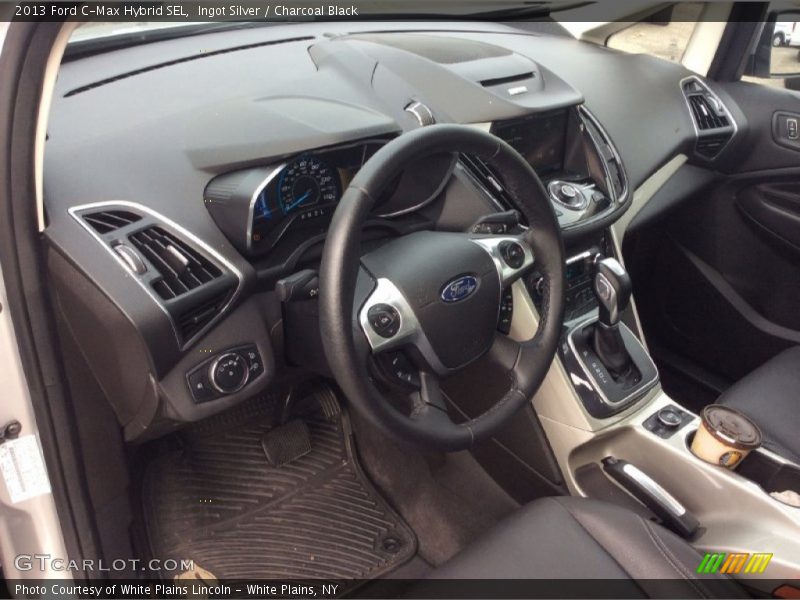 Ingot Silver / Charcoal Black 2013 Ford C-Max Hybrid SEL