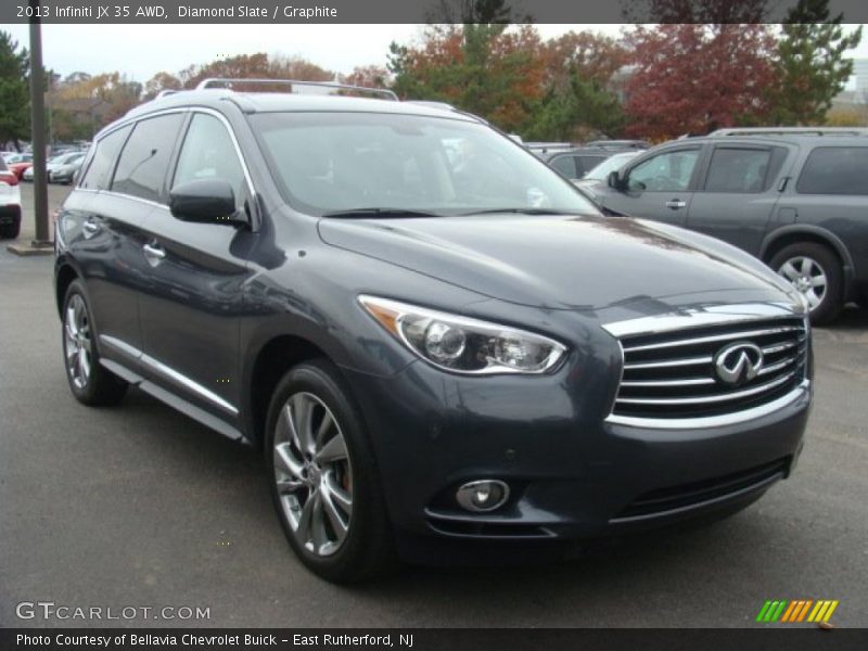 Diamond Slate / Graphite 2013 Infiniti JX 35 AWD