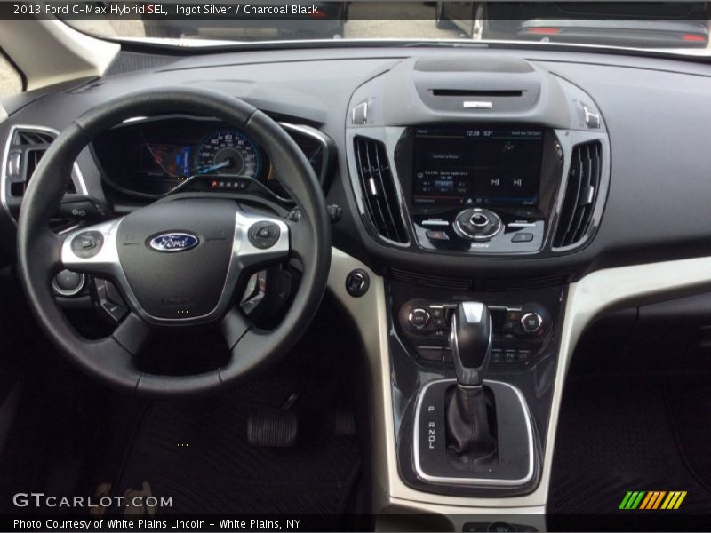 Ingot Silver / Charcoal Black 2013 Ford C-Max Hybrid SEL