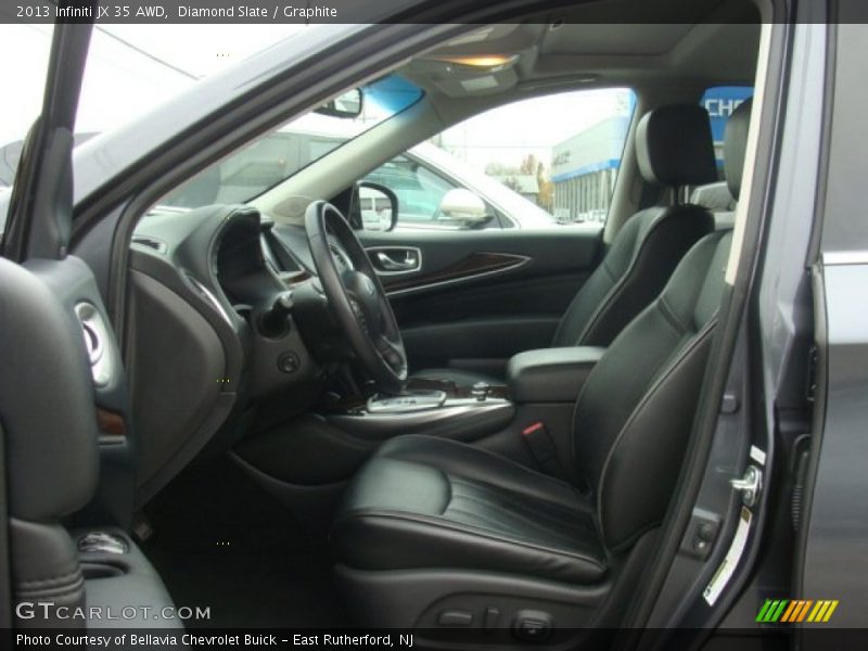 Diamond Slate / Graphite 2013 Infiniti JX 35 AWD