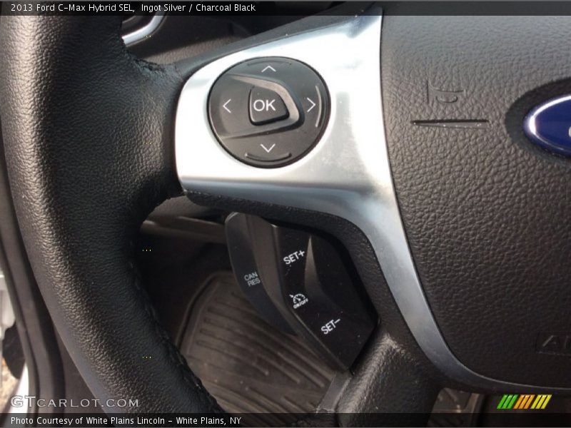 Ingot Silver / Charcoal Black 2013 Ford C-Max Hybrid SEL