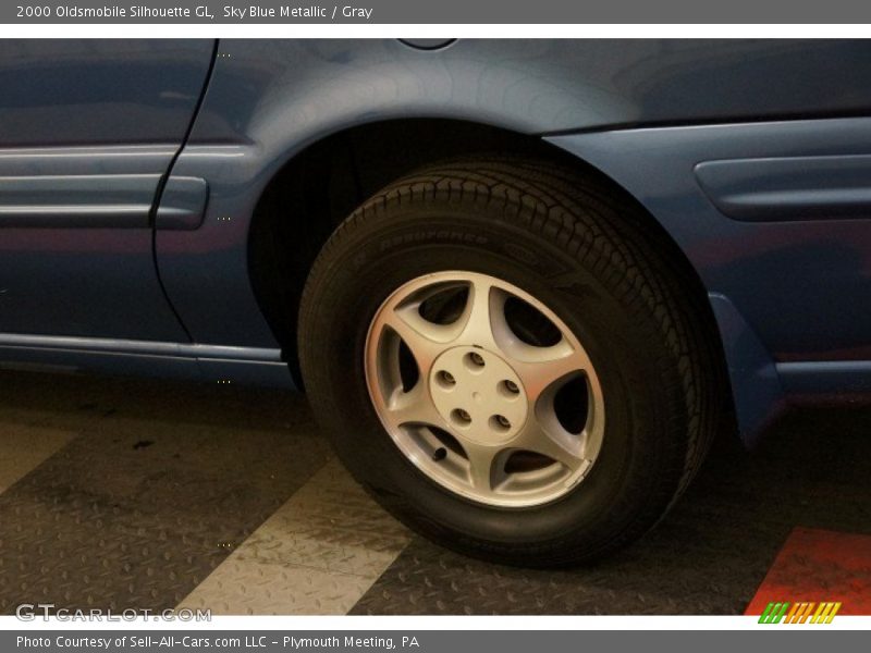 Sky Blue Metallic / Gray 2000 Oldsmobile Silhouette GL