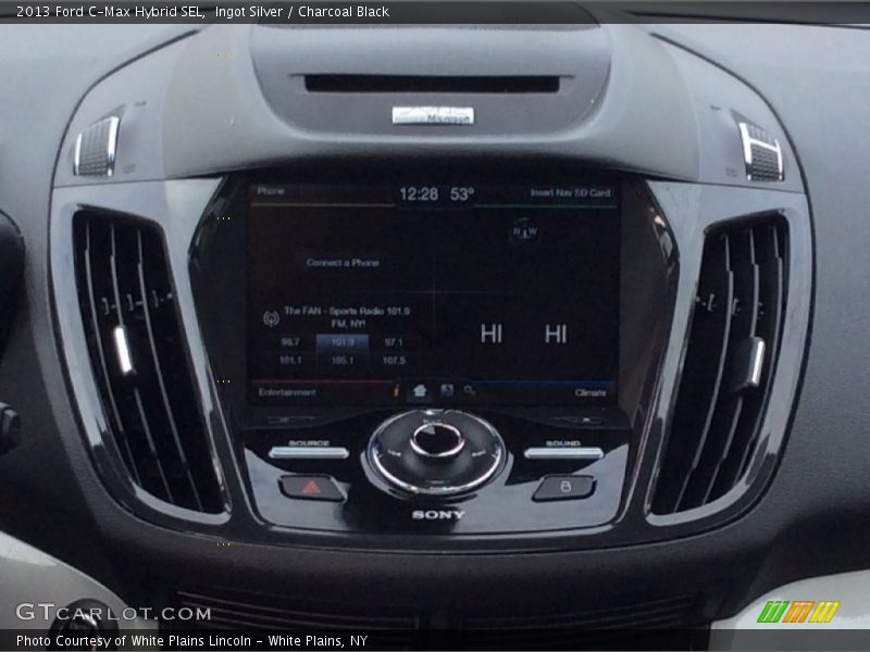 Ingot Silver / Charcoal Black 2013 Ford C-Max Hybrid SEL