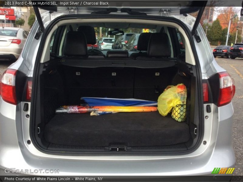 Ingot Silver / Charcoal Black 2013 Ford C-Max Hybrid SEL