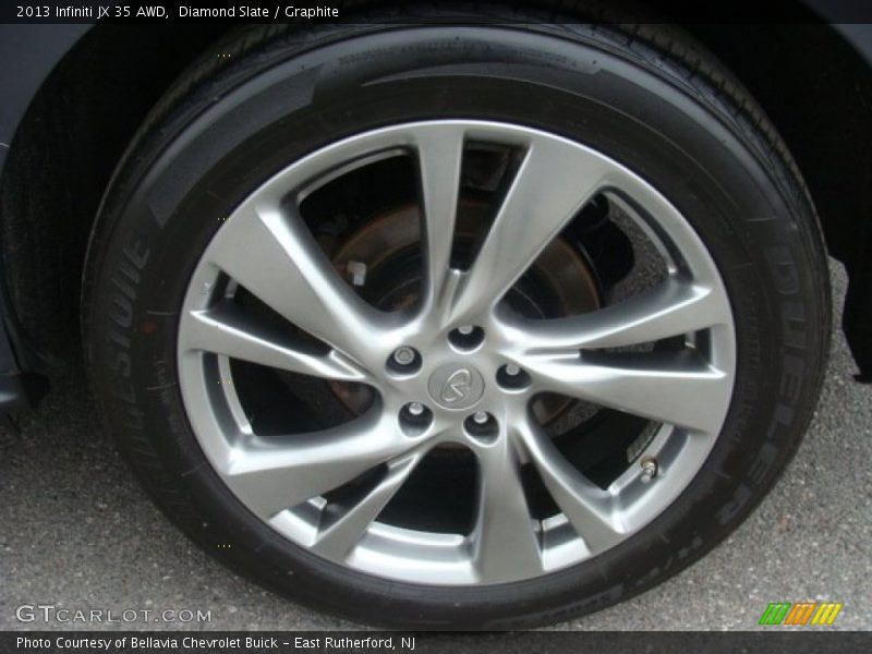 Diamond Slate / Graphite 2013 Infiniti JX 35 AWD
