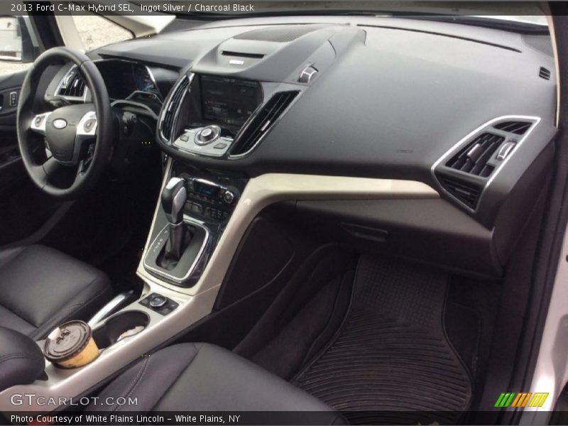 Ingot Silver / Charcoal Black 2013 Ford C-Max Hybrid SEL