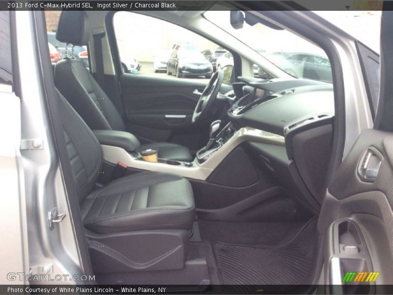 Ingot Silver / Charcoal Black 2013 Ford C-Max Hybrid SEL