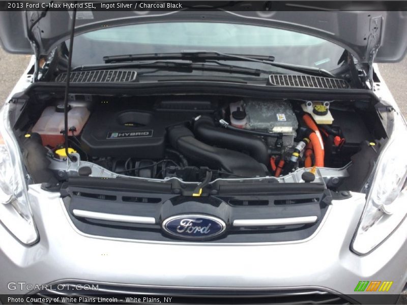 Ingot Silver / Charcoal Black 2013 Ford C-Max Hybrid SEL