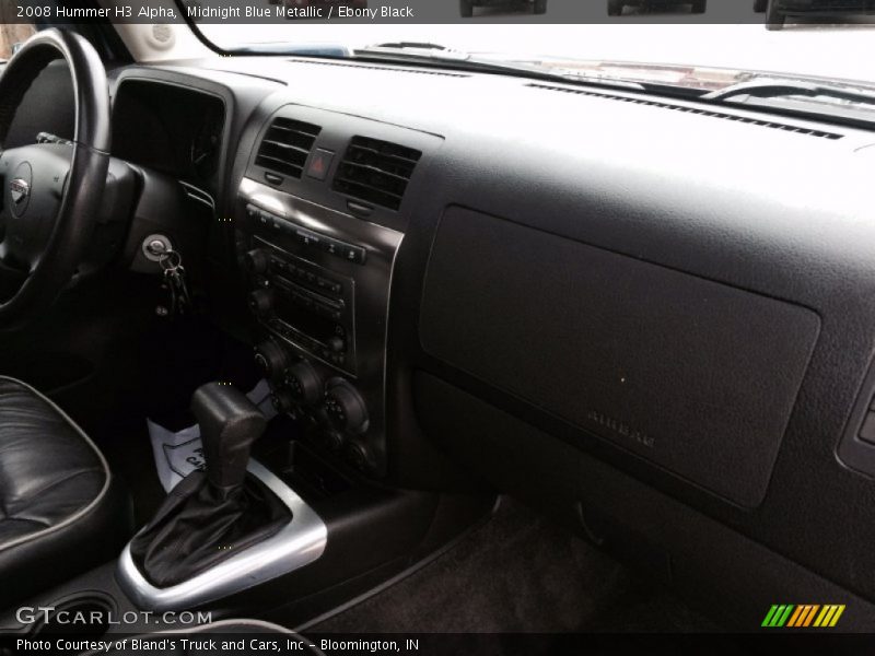 Midnight Blue Metallic / Ebony Black 2008 Hummer H3 Alpha